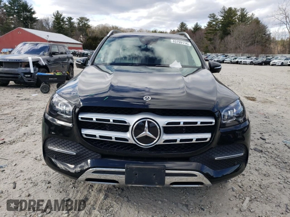 2021 Mercedes-Benz GLS 450 with VIN 4JGFF5KE3MA424413, listed as a Copart auction lot 45799114 with 31,631 mi miles and . Bid and sale history available at DreamBid. Image 5.