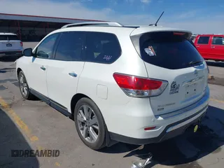 2015 Nissan Pathfinder SL with VIN 5N1AR2MM4FC707351, listed as a IAAI auction lot 42334235 with 124,017 mi miles and . Bid and sale history available at DreamBid. Image 3.
