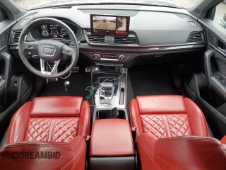 2021 Audi SQ5 Prestige with VIN WA1C4AFY2M2028598, listed as a Copart auction lot 81809264 with 57,300 mi miles and Clean Title. Bid and sale history available at DreamBid. Image 8.