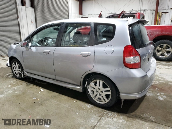 2008 Honda Fit Sport with VIN JHMGD38648S001759, listed as a Copart auction lot 86493744 with 0 mi miles and Clean Title. Bid and sale history available at carsss.com. Image 2.