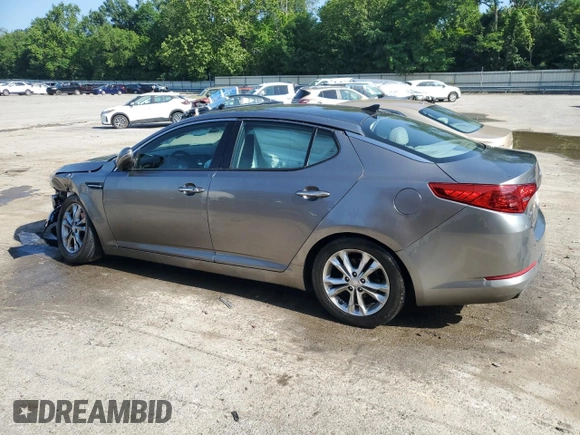2013 Kia Optima EX z VIN 5XXGN4A73DG228548, wystawiony jako Copart lot #62209395 z przebiegiem 142 692 mil mil oraz Szkoda całkowita • Salvage title. Historia ofert i sprzedaży dostępna na DreamBid. Obrazek 2.