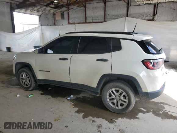 2018 Jeep Compass Sport с VIN 3C4NJDAB8JT239519, выставлен на аукционе Copart как лот 57216835 с пробегом 136 787 миль миль и Списание • Salvage title. История ставок и продаж доступна на DreamBid. Изображение 2.