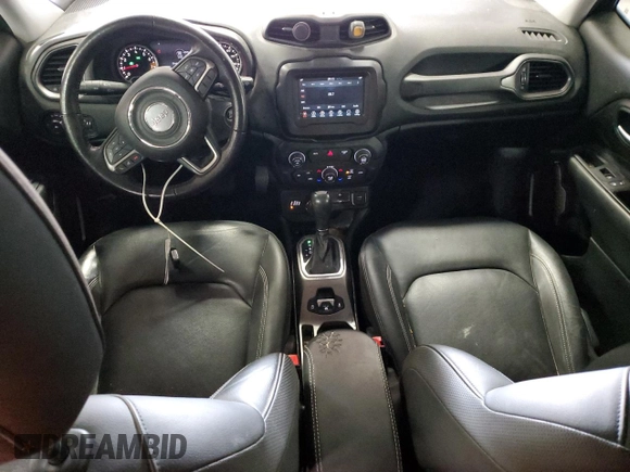 2019 Jeep Renegade Limited with VIN ZACNJBD11KPJ85770, listed as a Copart auction lot 59096285 with 71,635 mi miles and Salvage title. Bid and sale history available at DreamBid. Image 8.