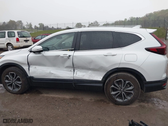 2020 Honda CR-V EX-L with VIN 5J6RW2H83LL047628, listed as a IAAI auction lot 41977919 with 24,459 mi miles. Bid and sale history available at carsss.com. Image 14.