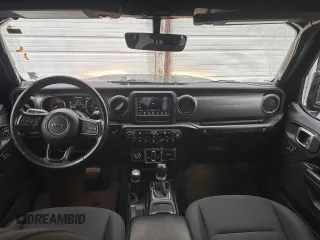 2018 Jeep Wrangler Unlimited Sport with VIN 1C4HJXDG8JW166409, listed as a Copart auction lot 71764992 with 33,521 mi miles and . Bid and sale history available at DreamBid. Image 9.