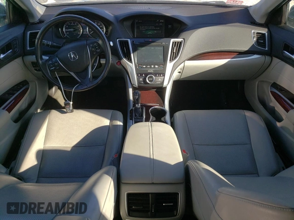 2017 Acura TLX w/Technology Pkg with VIN 19UUB1F53HA001316, listed as a Copart auction lot 51759194 with 165,891 mi miles. Bid and sale history available at carsss.com. Image 8.
