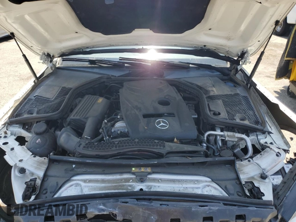 2018 Mercedes-Benz C 300 with VIN WDDWJ4JB1JF739946, listed as a Copart auction lot 60337685 with 49,017 mi miles and Salvage title. Bid and sale history available at DreamBid. Image 11.