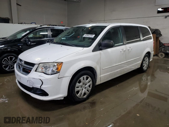 2014 Dodge Grand Caravan SE with VIN 2C4RDGBG6ER230346, listed as a Copart auction lot 50982295 with 173,576 mi miles and Salvage Title. Bid and sale history available at DreamBid. Image 1.