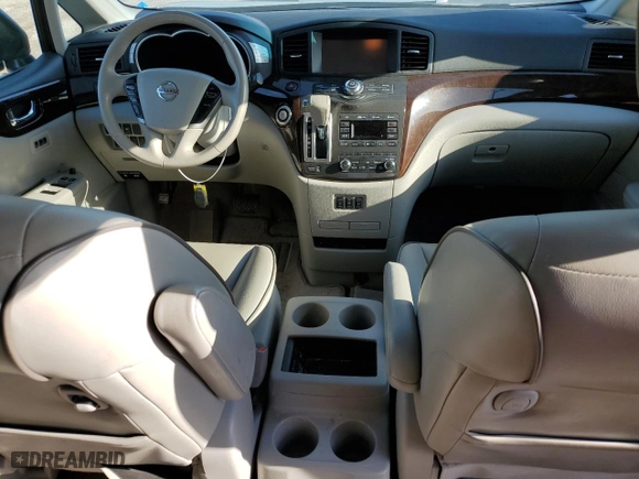 2015 Nissan Quest S with VIN JN8AE2KPXF9134468, listed as a Copart auction lot 50813374 with 108,017 mi miles. Bid and sale history available at carsss.com. Image 8.