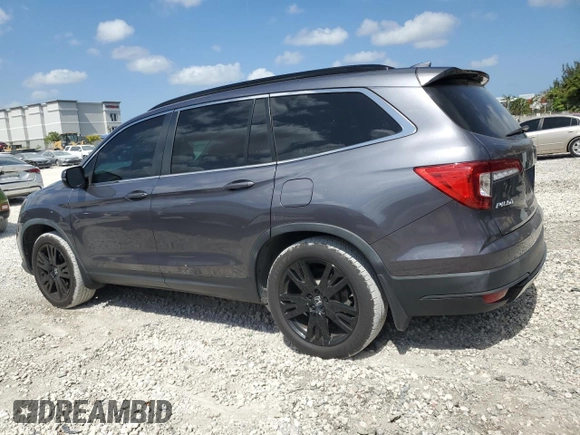 2021 Honda Pilot Special Edition with VIN 5FNYF5H21MB037702, listed as a Copart auction lot 54439445 with 55,410 mi miles and Salvage Title. Bid and sale history available at DreamBid. Image 2.