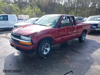 2003 Chevrolet S-10 LS with VIN 1GCCS19X338106736, listed as a IAAI auction lot 41830263 with 128,069 mi miles. Bid and sale history available at carsss.com. Image 2.