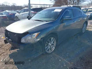 2010 Nissan Maxima 3.5 SV with VIN 1N4AA5AP8AC874810, listed as a IAAI auction lot 41333459 with 167,883 mi miles. Bid and sale history available at carsss.com. Image 2.