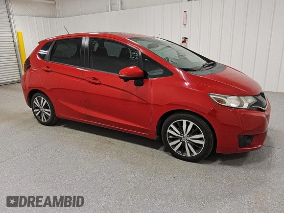 2015 Honda Fit EX-L z VIN 3HGGK5H89FM756045, wystawiony jako Copart lot #60536925 z przebiegiem 64 997 mil mil oraz Czysty tytuł • Clean title. Historia ofert i sprzedaży dostępna na DreamBid. Obrazek 4.