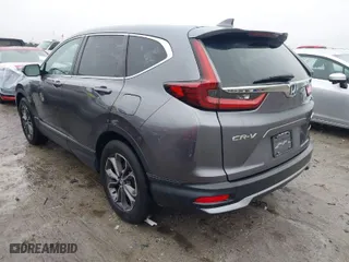 2020 Honda CR-V Hybrid EX-L with VIN 7FART6H8XLE011609, listed as a IAAI auction lot 41573897 with 95,966 mi miles. Bid and sale history available at carsss.com. Image 3.