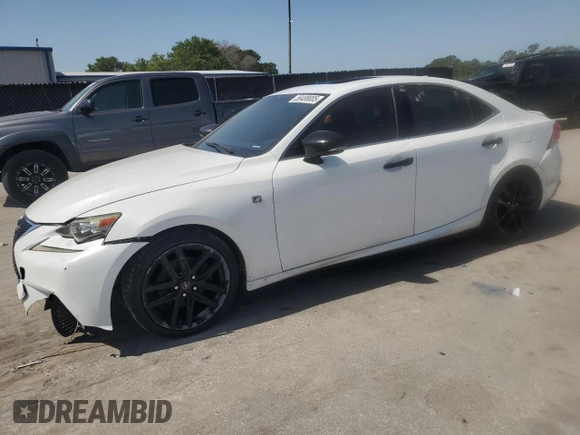 2015 Lexus IS 250 with VIN JTHBF1D23F5065489, listed as a Copart auction lot 56408005 with Not provided miles and Salvage title. Bid and sale history available at DreamBid. Image 1.