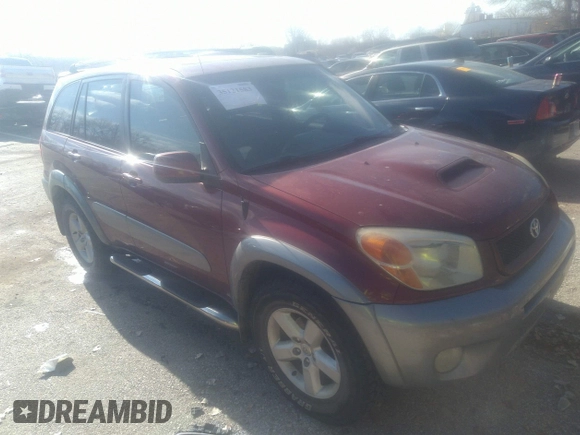 2005 Toyota RAV4 with VIN JTEHD20V950039140, listed as a IAAI auction lot 35121583 with 240,433 mi miles. Bid and sale history available at carsss.com. Image 1.