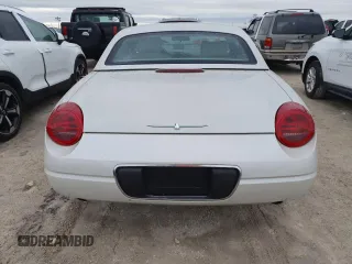 2005 Ford Thunderbird 50th Anniversary with VIN 1FAHP69A95Y108872, listed as a Copart auction lot 75413814 with Not Provided miles and Salvage Title. Bid and sale history available at DreamBid. Image 6.
