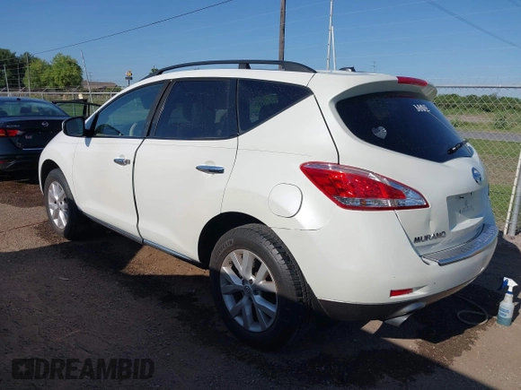 2011 Nissan Murano LE with VIN JN8AZ1MU6BW061788, listed as a IAAI auction lot 41984205 with 115,368 mi miles and . Bid and sale history available at carsss.com. Image 3.