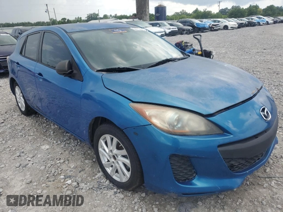 2012 Mazda 3 i Touring with VIN JM1BL1L71C1618361, listed as a Copart auction lot 59713615 with Not provided miles and Clean title. Bid and sale history available at DreamBid. Image 4.