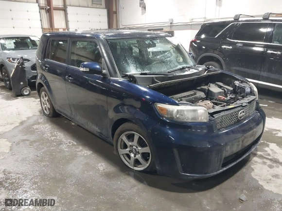 2008 Scion xB with VIN JTLKE50E381000829, listed as a IAAI auction lot 41482164 with 143503 miles. Bid and sale history available at carsss.com. Image 1.