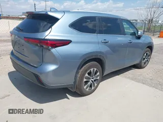 2023 Toyota Highlander L with VIN 5TDKDRBH5PS012608, listed as a IAAI auction lot 42702499 with 61,129 mi miles and . Bid and sale history available at DreamBid. Image 4.