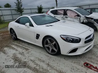 2019 Mercedes-Benz SL-Class SL 550 with VIN WDDJK7DA9KF055577, listed as a Copart auction lot 74231814 with 0 mi miles and Non Repairable. Bid and sale history available at carsss.com. Image 4.