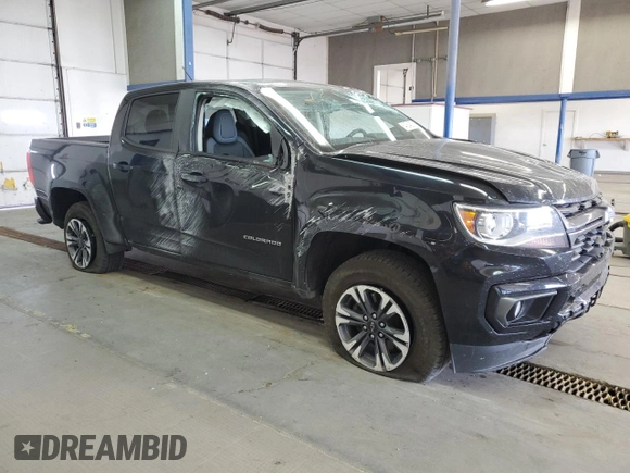 2021 Chevrolet Colorado 4WD Z71 with VIN 1GCGTDEN2M1251118, listed as a Copart auction lot 54084625 with 70,256 mi miles and Salvage title. Bid and sale history available at DreamBid. Image 4.