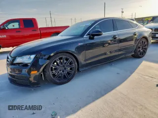 2013 Audi A7 Prestige z VIN WAU2GAFC1DN082130, wystawiony jako Copart lot #59619575 z przebiegiem 123 560 mil mil oraz Szkoda całkowita • Salvage title. Historia ofert i sprzedaży dostępna na DreamBid. Obrazek 1.