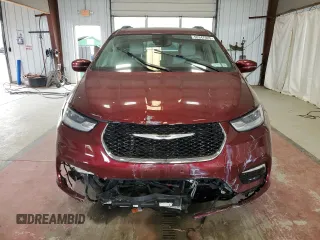 2021 Chrysler Pacifica Touring L z VIN 2C4RC1BG8MR513572, wystawiony jako Copart lot #58347025 z przebiegiem 16 535 mil mil oraz Szkoda całkowita • Salvage title. Historia ofert i sprzedaży dostępna na DreamBid. Obrazek 5.