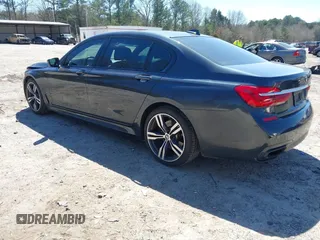 2016 BMW 7 Series 740i with VIN WBA7E2C54GG714649, listed as a IAAI auction lot 41815220 with 89,029 mi miles. Bid and sale history available at carsss.com. Image 3.