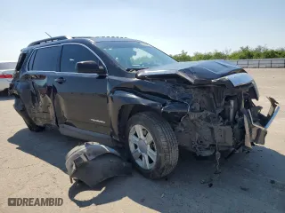 2014 GMC Terrain SLT with VIN 2GKFLSE32E6257261, listed as a Copart auction lot 50463485 with 145,559 mi miles and Salvage Title. Bid and sale history available at carsss.com. Image 4.