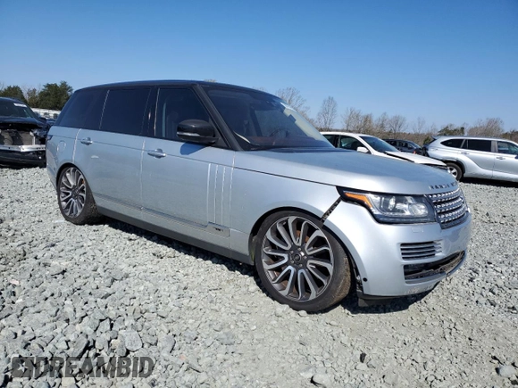 2015 Land Rover Range Rover Autobiography z VIN SALGV3TF1FA204531, wystawiony jako Copart lot #50767985 z przebiegiem 120 112 mil mil oraz Czysty tytuł • Clean title. Historia ofert i sprzedaży dostępna na DreamBid. Obrazek 4.
