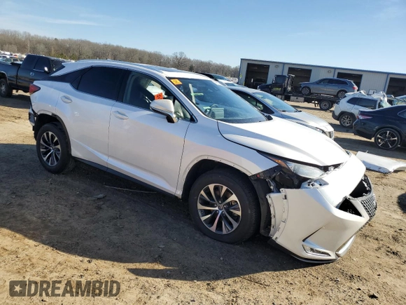 2022 Lexus RX with VIN 2T2HZMAA7NC260136, listed as a Copart auction lot 45902085 with 35,339 mi miles and Salvage Title. Bid and sale history available at carsss.com. Image 4.