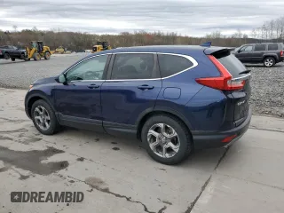 2018 Honda CR-V EX with VIN 7FARW2H57JE017273, listed as a Copart auction lot 53846525 with 68,562 mi miles and Salvage Title. Bid and sale history available at carsss.com. Image 2.