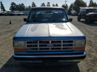1992 Ford Ranger with VIN 1FTCR14X9NPA40821, listed as a Copart auction lot 53083745 with 63,198 mi miles and Salvage title. Bid and sale history available at DreamBid. Image 5.