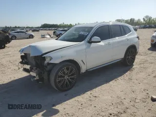 2023 BMW X3 sDrive30i z VIN 5UX43DP04P9N79939, wystawiony jako Copart lot #52152625 z przebiegiem 17 227 mil mil oraz Szkoda całkowita • Salvage title. Historia ofert i sprzedaży dostępna na DreamBid. Obrazek 1.