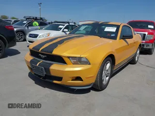 2012 Ford Mustang V6 Premium with VIN 1ZVBP8AM6C5229985, listed as a IAAI auction lot 41813941 with 118,359 mi miles. Bid and sale history available at carsss.com. Image 18.