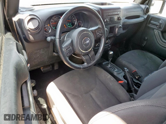 2017 Jeep Wrangler Sport z VIN 1C4GJWAG4HL596086, wystawiony jako Copart lot #59043455 z przebiegiem 128 610 mil mil oraz Czysty tytuł • Clean title. Historia ofert i sprzedaży dostępna na DreamBid. Obrazek 8.