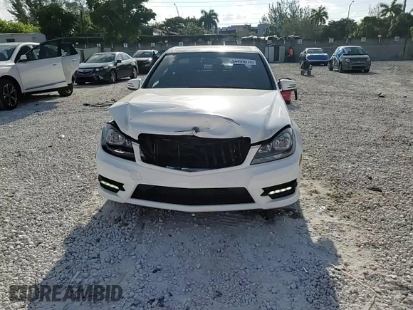 2014 Mercedes-Benz C C 250 Sport with VIN WDDGF4HBXEA955843, listed as a Copart auction lot 54499075 with 122,933 mi miles and Salvage Title. Bid and sale history available at carsss.com. Image 13.