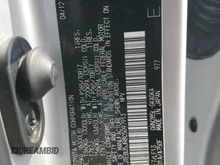 2012 Toyota 4Runner SR5 with VIN JTEBU5JR8C5097913, listed as a Copart auction lot 60094975 with 137,508 mi miles and Salvage title. Bid and sale history available at DreamBid. Image 12.