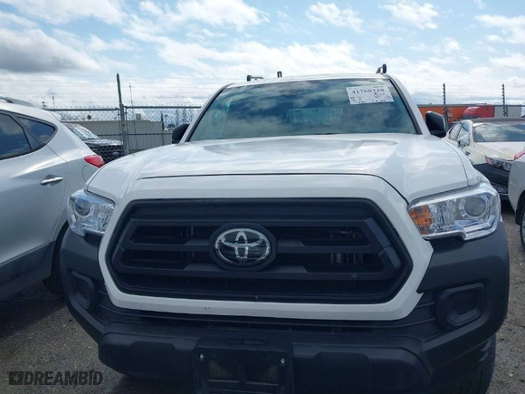 2023 Toyota Tacoma 2WD SR with VIN 3TYRX5GNXPT083983, listed as a IAAI auction lot 41760328 with 17,324 mi miles. Bid and sale history available at carsss.com. Image 12.