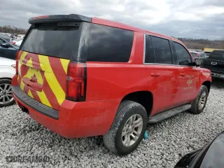 2016 Chevrolet Tahoe Commercial with VIN 1GNSKFEC6GR335043, listed as a Copart auction lot 42378045 with 114,690 mi miles and Salvage Title. Bid and sale history available at carsss.com. Image 3.