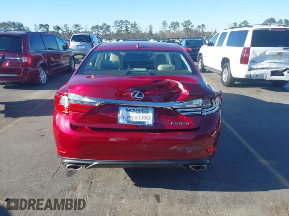 2018 Lexus ES with VIN 58ABK1GG1JU116222, listed as a IAAI auction lot 41748194 with 119,368 mi miles. Bid and sale history available at carsss.com. Image 16.