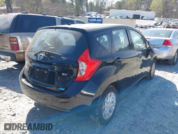2015 Nissan Note SV with VIN 3N1CE2CP3FL370442, listed as a IAAI auction lot 41884719 with 136,693 mi miles and . Bid and sale history available at DreamBid. Image 4.