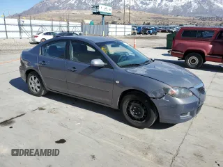 2008 Mazda 3 i Sport with VIN JM1BK12F281101816, listed as a Copart auction lot 47500805 with 288,378 mi miles and Salvage Title. Bid and sale history available at DreamBid. Image 4.