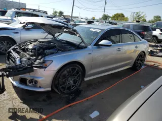 2016 Audi S6 Premium Plus with VIN WAUF2AFC8GN050375, listed as a Copart auction lot 73994004 with 73,017 mi miles and Salvage Title. Bid and sale history available at carsss.com. Image 1.