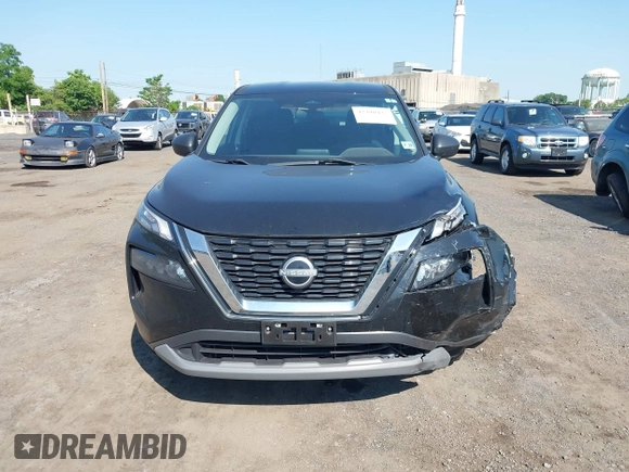 2023 Nissan Rogue S with VIN 5N1BT3AB3PC937818, listed as a IAAI auction lot 42390437 with 17,456 mi miles and . Bid and sale history available at DreamBid. Image 12.