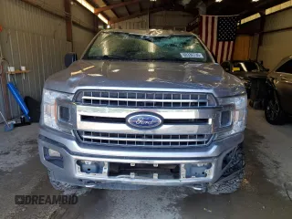 2020 Ford F-150 XL with VIN 1FTEW1E57LKF44499, listed as a Copart auction lot 60336735 with 156,745 mi miles and Salvage title. Bid and sale history available at DreamBid. Image 5.