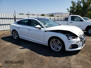 2019 Audi A5 Sportback Premium Plus with VIN WAUBNCF54KA008336, listed as a Copart auction lot 62848203 with 49,168 mi miles. Bid and sale history available at carsss.com. Image 4.