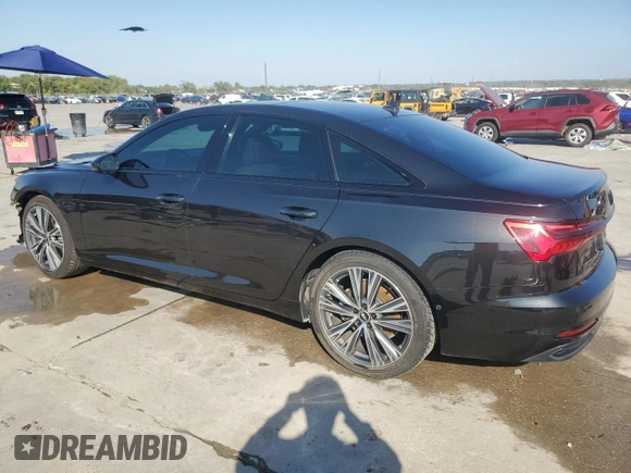 2021 Audi A6 Premium Plus with VIN WAUE3AF2XMN057372, listed as a Copart auction lot 74031954 with 47,651 mi miles and Clean Title. Bid and sale history available at carsss.com. Image 2.